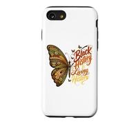 L'histoire des Noirs est Une Histoire Vivante Mandala Butterfly Coque pour iPhone SE (2020) / 7/8