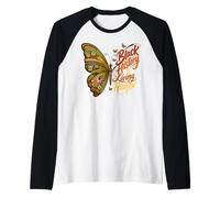 L'histoire des Noirs est Une Histoire Vivante Mandala Butterfly Manche Raglan