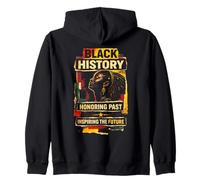 L'histoire des Noirs honorant Le passé inspirant l'avenir Sweat à Capuche