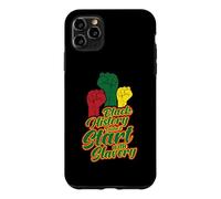 L'histoire des Noirs n'a Pas commencé avec l'esclavage Juneteenth Hommes Femmes Coque pour iPhone 11 Pro Max