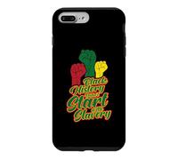 L'histoire des Noirs n'a Pas commencé avec l'esclavage Juneteenth Hommes Femmes Coque pour iPhone 7 Plus/8 Plus