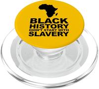 L'histoire des Noirs n'a Pas commencé avec l'esclavage PopSockets PopGrip pour MagSafe