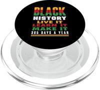 L'histoire des Noirs, Vivre-la, apprends-la, Fais-la PopSockets PopGrip pour MagSafe
