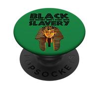 L'histoire des pharaons Noirs n'a Pas commencé avec l'esclavage PopSockets PopGrip Adhésif