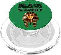 L'histoire des pharaons Noirs n'a Pas commencé avec l'esclavage PopSockets PopGrip pour MagSafe