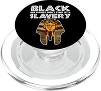L'histoire des pharaons Noirs n'a Pas commencé avec l'esclavage PopSockets PopGrip pour MagSafe