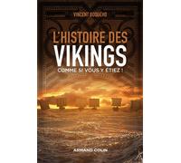 L'histoire des Vikings comme si vous y étiez ! - Vincent Boqueho - Armand Colin - broché - Essai