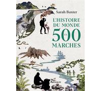 L'histoire du monde en 500 marches Nouvelle édition - Sarah Baxter - Arthaud - broché - Beau livre