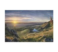 L'histoire du Vieil Homme Puzzles Adulte 1000 Pieces Cadeau Famille Puzzle Classique 3D EnfFourmisJouet en Bois Cadeau Unique （75×50cm）