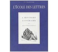 L'histoire Litteraire Et Son Enseignement