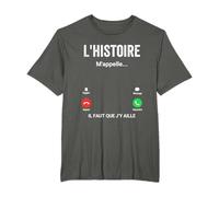 L'histoire M'appelle Cadeau Humour Historien T-Shirt