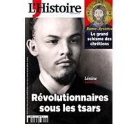 L'Histoire N°515 : Révolutionnaires sous les tsars - Janvier 2024 - Collectif - L'histoire Revue Sophia Publ. - broché - Revue