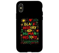 L'histoire Noire est l'histoire Humaine égalité fierté Coque pour iPhone X/XS