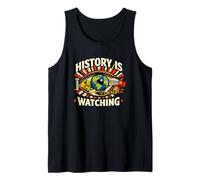 L'histoire Regarde la Protestation Eye of Time Débardeur