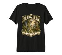 L'Histoire Se Cache dans Les Lieux Calmes Urbex T-Shirt Haut de Gamme
