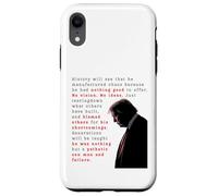 L'histoire Verra Un Design de commentaire Politique avec Puissant Coque pour iPhone XR