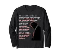 L'histoire Verra Un Design de commentaire Politique avec Puissant Manche Longue