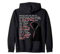 L'histoire Verra Un Design de commentaire Politique avec Puissant Sweat à Capuche