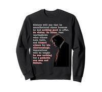 L'histoire Verra Un Design de commentaire Politique avec Puissant Sweatshirt