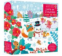 Sam Taplin – L'hiver en fête : Mon petit coffret (Livre et 3 puzzles)