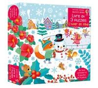 L'hiver en fête - Mon petit coffret Livre et 3 puzzles Sam Taplin (Auteur), Federica Iossa (Illustration), Claire Ever (Conception couverture ou illustration), Véronique Duran (Traduction)