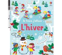 L'hiver - Je trace, j'efface - dès 3 ans