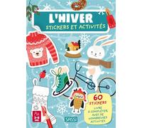 L'hiver - Stickers et activités - Maria Sara Mabilia - Sassi - broché - Document jeunesse