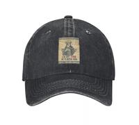 LHJHZDJC Affiche de recrutement de Garde, Vintage, Anime, Casquette esthétique Durable pour Toutes Les Saisons Femmes Chapeau Casquette de Baseball pour Femmes