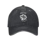 LHJHZDJC Agnostic Front, Chapeau en Denim imprimé Conception Respirante Casquette pour Homme Casquette de Baseball pour Homme