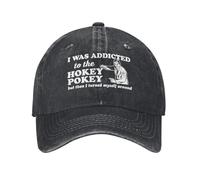 LHJHZDJC Était à The Hokey Pokey, drôle de Denim Chapeau Respirant Design Golf Casquette de Baseball pour Femmes