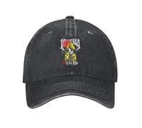 LHJHZDJC Ice Nine Kills Jaune Manteau Graphic Denim Chapeau Durable pour Toutes Les Saisons Casquettes Femmes Casquette De Baseball Hommes