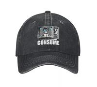LHJHZDJC Ils vivent consommer Film Denim Chapeau léger Hommes Chapeaux Casquette de Baseball Hommes