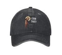 LHJHZDJC J’AI vu Que, Coton Unisexe, Casquette Streetwear Durable pour Toutes Les Saisons Chapeaux Femme Casquette Homme été
