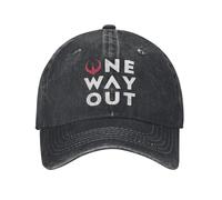 LHJHZDJC Mode One Way Out Andor Casquette de Baseball Unisexe Style Vieilli Délavé Snapback Cap Activités de Plein air Cadeau Chapeaux Casquette