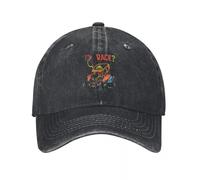 LHJHZDJC Retro Hot Rod Ed Big Daddy Roth Veut Faire la Course Denim Chapeau Respirant Design Chapeaux Femme Casquette de Baseball pour Femmes