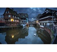 LHJOYSP 1000 pièces Rue de la Ville Cygne Strasbourg France 75x50cm