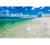 LHJOYSP Puzzel 1000 pièces,Beauté Naturelle,Océan,Champs,Îles Vierges Britanniques,Sandy Key,75x50cm