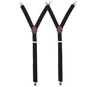 LHKJ 1 paires Shirt Stays - Porte Jarretelles avec Pinces, Bretelles Homme Shirt Stays Réglable pour Chaussettes Antidérapant