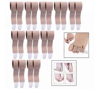 LHKJ 10 Pièces Séparation Orteil, Bandage pour Orteils Réglable, Hallux Valgus Soulagement des Douleurs du Pied