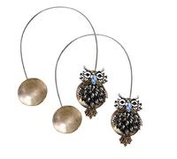 LHKJ 2 Pcs Embrasses à Rideaux Magnétiques,Rideau Magnifique Attache Rideau Aimanté pour Chambre Salon Bureau