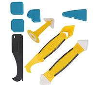 LHKJ 8 Pièces Lisseur Joint Silicone de Lissage Outil de Calfeutrage Coulis,Décorateurs de Calfeutrine Outil Professionnel