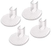 LHKJ Lot de 4 Protège-orteils pour Tongs & Talons Hauts, Séparateur Matelassé, Protection Vontre la Formation de Bulles
