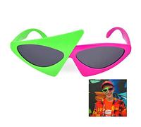LHKJ Lunettes de fête Fantaisie,Lunettes de Soleil de Plage Légères pour Fête d'anniversaire Halloween Noël