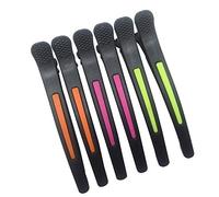 LHKJ Pince Cheveux Coiffeur Professionnel, Dents Crocodile Pinces à Cheveux Pince Coiffure Crocodile Pince à Cheveux Barrette Crocodile DIY Accessoires