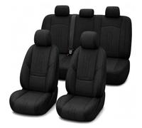 LHKveritas Housse de Siège Auto pour Kia Sorento 2007-2026 5 Seat | Ensemble de housses de siège de voiture, compatible avec les airbags latéraux, ensemble complet standard pour cinq sièges.