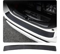 LHLUCKY Protection Pare Choc Voiture pour Ford C-Max 2015-2019, Protection de Seuil de Coffre, Noir Fibre de Carbone Protection de Pare-Chocs Arrière