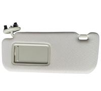 LHLUCKY Visor Sun 2007-2013 avec Vanity Miroir Voiture Accessoires Intérieurs Durables pour Toyota Corolla 7432002711 7432002640B1,Grey Left
