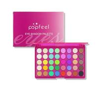 LHLXZQ 40 couleurs Palette de fards à paupières professionnelles, mat nacré néon makeup palette, longue durée avec la combinaison parfaite de nuances pour créer un œil captivant#4