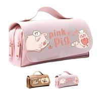 LHLZNB Legami Trousse transparente pour examens - Grande trousse au design esthétique idéale pour les filles et l'école - Trousse transparente pour examens - Grande trousse à crayons pour filles et