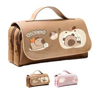 LHLZNB Legami Trousse transparente pour examens - Grande trousse au design esthétique idéale pour les filles et l'école - Trousse transparente pour examens - Grande trousse à crayons pour filles et